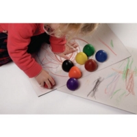 Chubbi Eggs Crayons Pk8