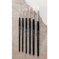 White Sable Brush Assortment Pk50