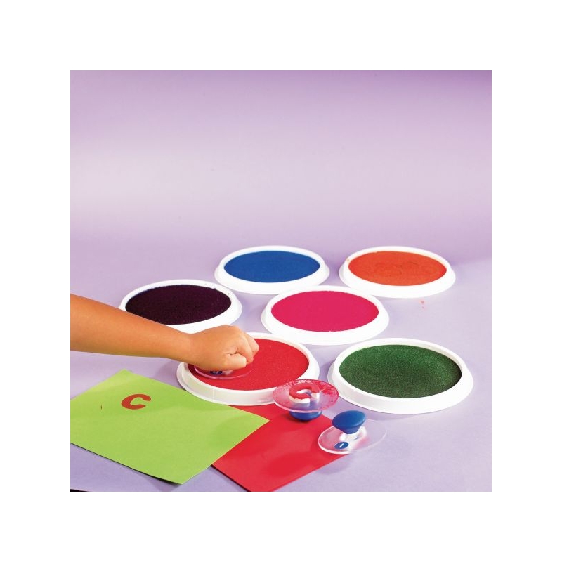 Giant Ink Pads with 6 Sponges