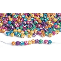 Fancy Wooden Flower Beads