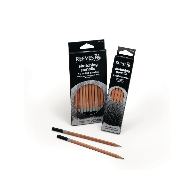 Reeves Sketching Pencils Pk 6