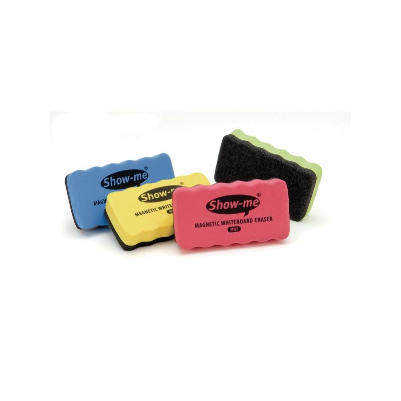 Show-me Magnetic Board Eraser Ass Pk 4