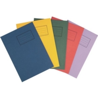 A4+ 80 Page Exercise Books 8mm Ruled Blue