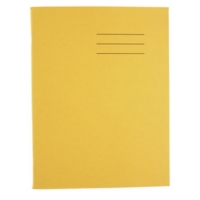 A4+ 80 Page Exercise Books 8mm Ruled Yellow
