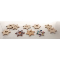 Wooden Tealight Stars