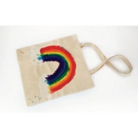 White Cotton Poplin Bag