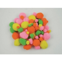 Flourescent Pom Poms