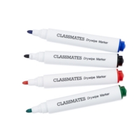Classmates Drywipe Bullet Markers Assort