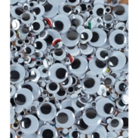Wiggly Eyes Assorted Pk 1000