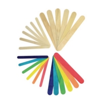 250 Coloured Std Craft Sticks