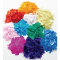 Solid Colour Feather Pack X 140g