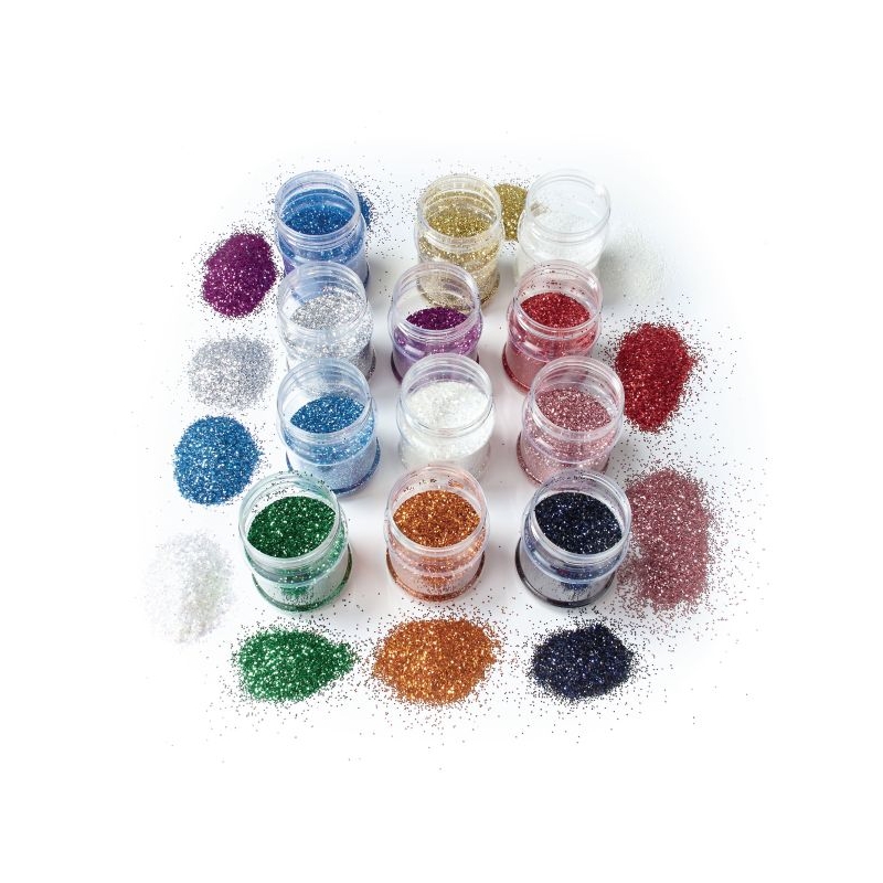 Vibrant Glitter Flakes