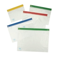 A3 Zip Wallets Blue P25