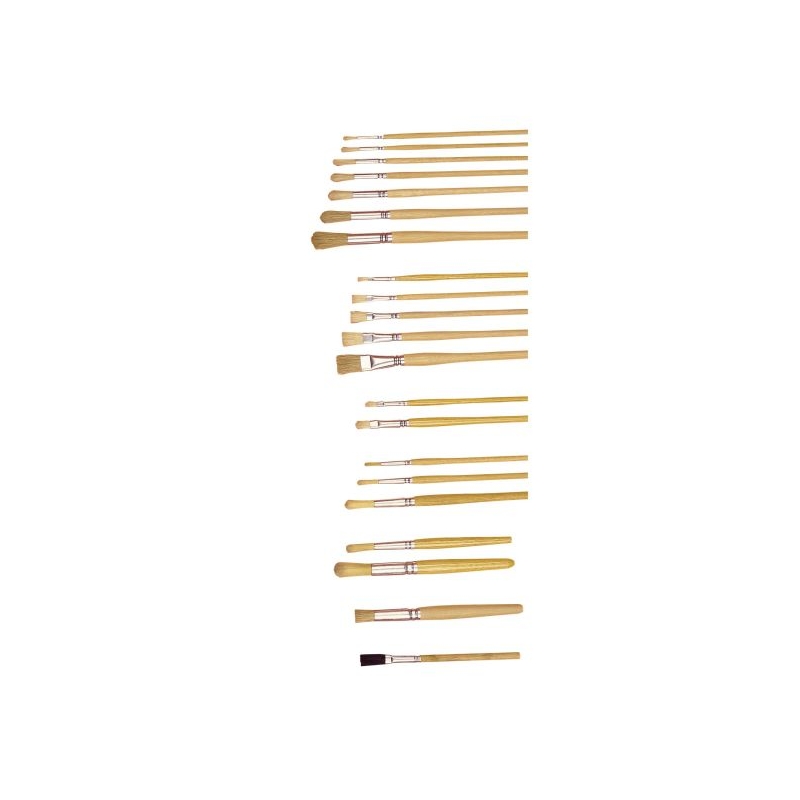 Long Handle Round Brush Size 6