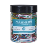 Classmates Paperclips 33mm Tub 500