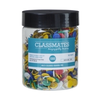 Classmates Drawing Pins Tub 1000