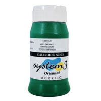 System 3 Eme Grn Acrylic 500ml