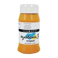 System 3 Yel Och Acrylic 500ml