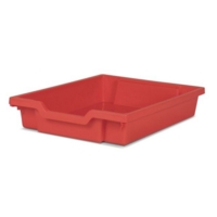 Gratnells Shallow Tray 312wx427dx75h Red
