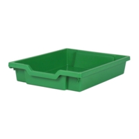 Gratnells Shallow Tray 312wx427dx75h Green