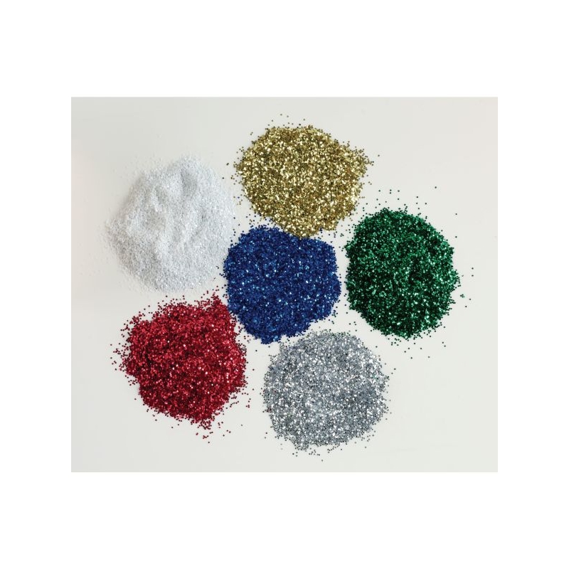 Flakes Glitter 250g Silver