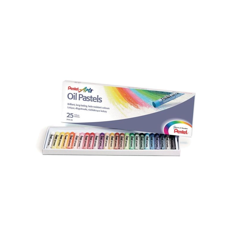 Pastels Oil Pentel Regular X25