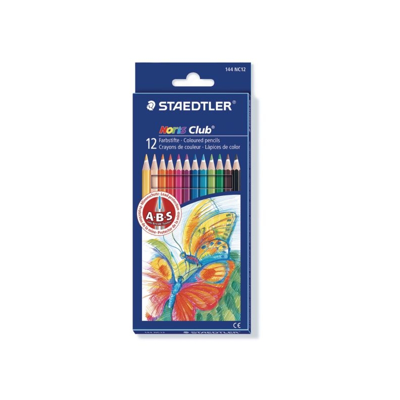 Noris Club Pencil Wne Red Pk12