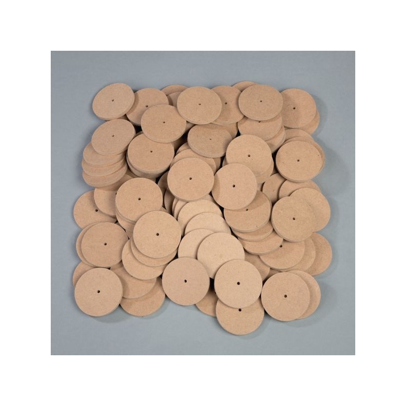 Wheels Mdf 30mm Pack 100