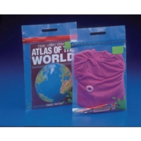 A4 Zip Bags Blue Pk25