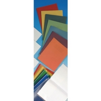 8X6.5 80pg Alt 8mm-Plain LtBlu