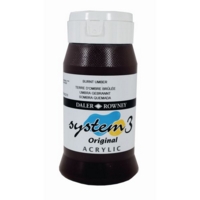 System 3 Burnt Umber 500ml