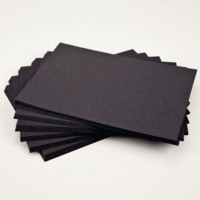 CM Recycled A4 Black Card PK100