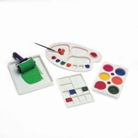 Colour Mixing Tray Pack 10