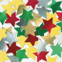 Stars Gummed Coloured Classpk