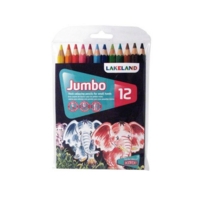 Lakeland Jumbo Pencils 12 Colour