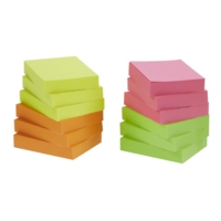 CM Sticky Note 40x50mm Neonx12