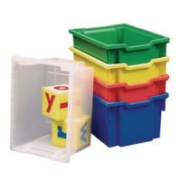 Gratnells Extra Deep Tray 312wx427dx225h Clear