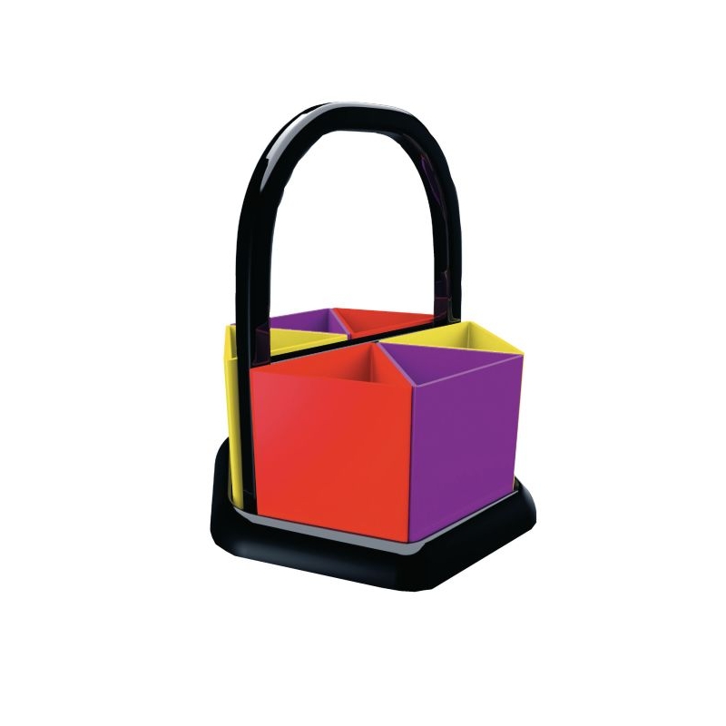 Handi-Holder Wth Coloured Pots