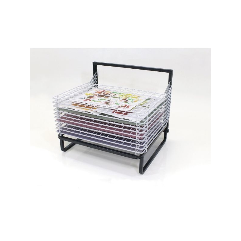 10 Shelf Spring Loaded Dryer