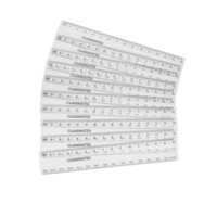 Classmates 15cm/mm Clear Rulers Pk100