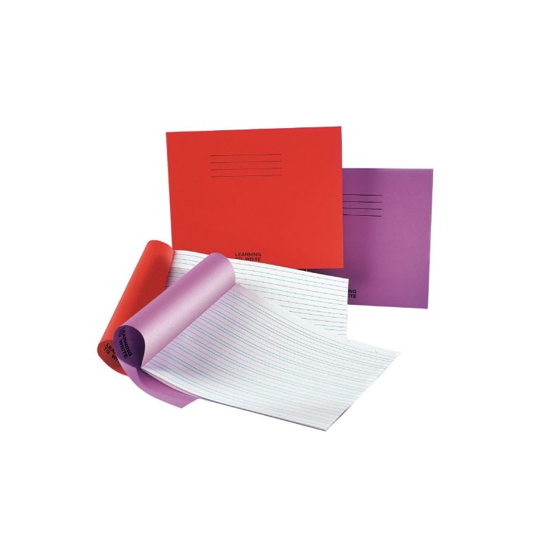 Learn To Write 32pg 6/21mm Red