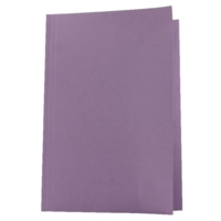 Guildhall L SQ CUT FLDR FC MAUVE PK100