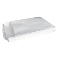Tyvek Envelope 406x305x50mm Gusset Peel and Seal White (Pack of 100) 758124