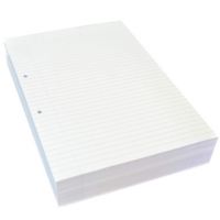 A4 Exercise Paper 8mm Ruled &Margin 2 Hole Punched 5 Reams