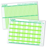 Office Style Dual Sided Year/ Holiday Planner 2020 Unmounted