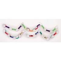 Coloured Peel and Stick Paper Chains Pk300 Assrtd