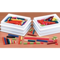 Plastic Cuisenaire Rods Classroom Set of 444