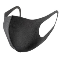 Reusable Polyurethane Face Mask Black SP