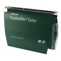 Rexel Crystalfile Extra 275 (50mm) Polypropylene