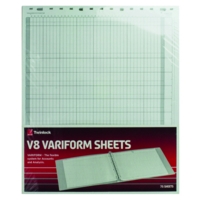 Variform Sheets 10 Cash Cols V8 Pk75
